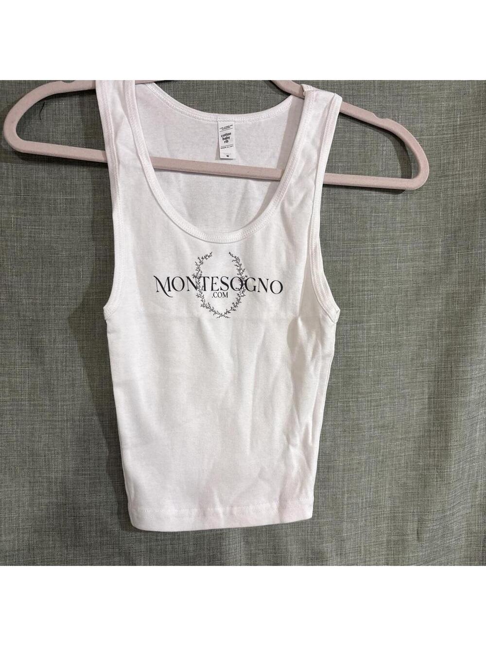 Women's White Montesogno tank